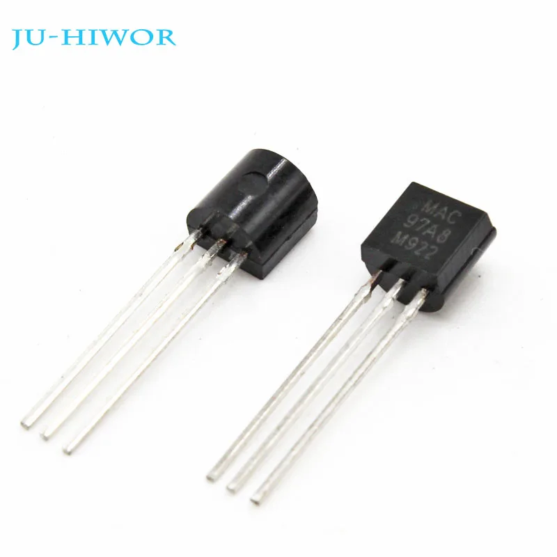 50 шт./лот MAC97A8 Triac 1A 600V TO 92 (Сделано в Китае)|c c| |