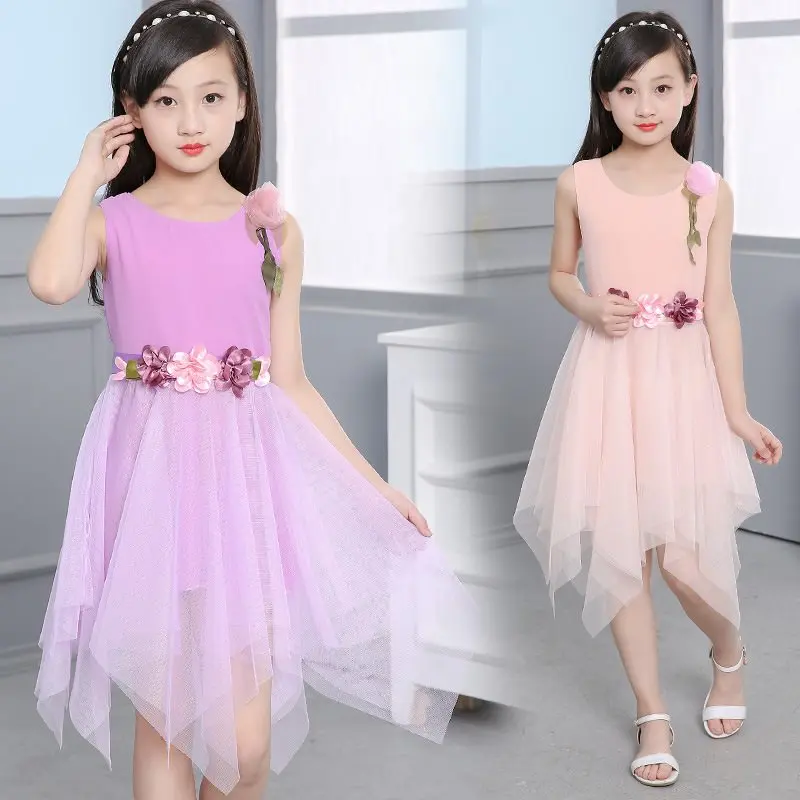 

Children's princess girl's wedding dress Tutus Tully Tiers evening dress Party Princess New Year Valentine's Day Baby Dress