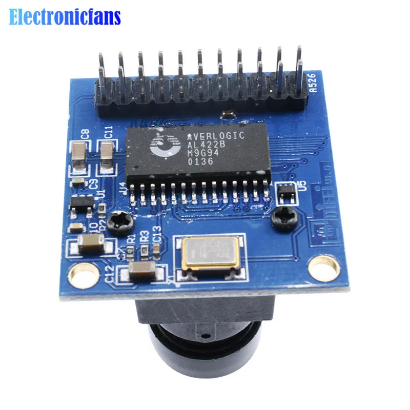 Модуль камеры OV7670 VGA CMOS 640x480 с AL422 3M-Bits FIFO camera STM32 чип драйвер модуль SCCB совместим с IEC Diy Kit