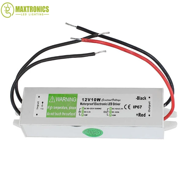 wholesale price 12v 10w waterproof electronic led driver transformer