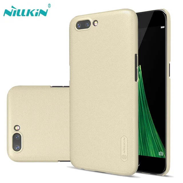 

5.5 inch Case For OPPO R11 Nillkin Frosted Shield PC Back Cover For oppo r11 Gift Screen Protector