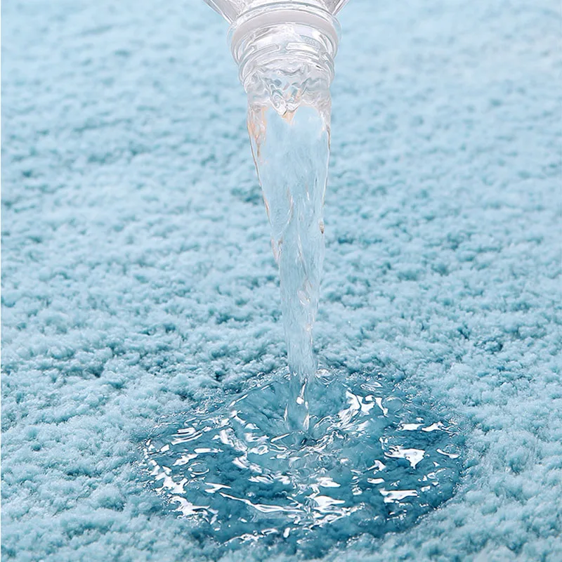 Противоскользящий коврик для ванной комнаты машинная стирка мягкий абсорбирующий коврик из микроволокна Hogard