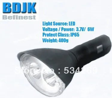 

Portable LED Flashlight and Torches/ LED Lighting / LED Lights with 70 Meters Effective Irradiation Distance