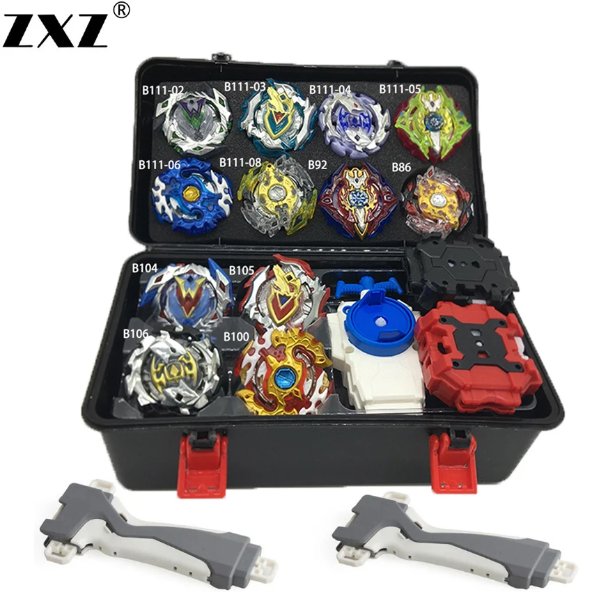 

Toupie Beyblades Metal Fusion Beyblades Set Storage Box Top Beyblade burst bey 4D With Launcher Beyblade Toys For Children Boy