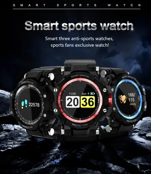 

GW68 Smart Watch Blood Pressure Heart Rate Monitor Sport Smart Bracelet Waterproof Bluetooth Watch For IOS Android PK X2 Plus