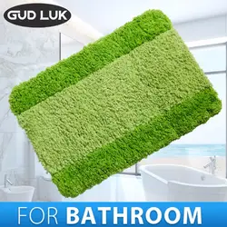 100% полиэстер анти-скользящие коврики для ванной комнаты Capacho полосатый коврик для ванной комнаты твердый коврик для ванной комнаты