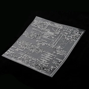 

Silicone Clear stamp English Decoration Script Scrapbooking Design DIY Album Card Decor