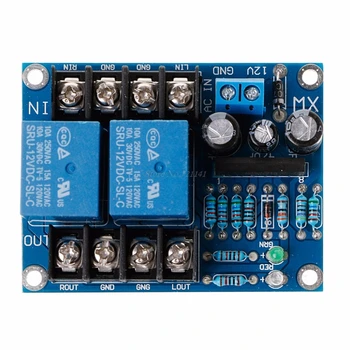 

DC 12-24V UPC1237 Dual Channel Speaker Protection Circuit Board Boot Mute Delay Integrated Circuits Dropship