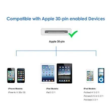  NYFundas 30 pin usb charger cable for Apple iphone 4 4s 3 3GS ipod nano ipad 2 3 iphone4 iphone4s 1m charging cargador chargeur 