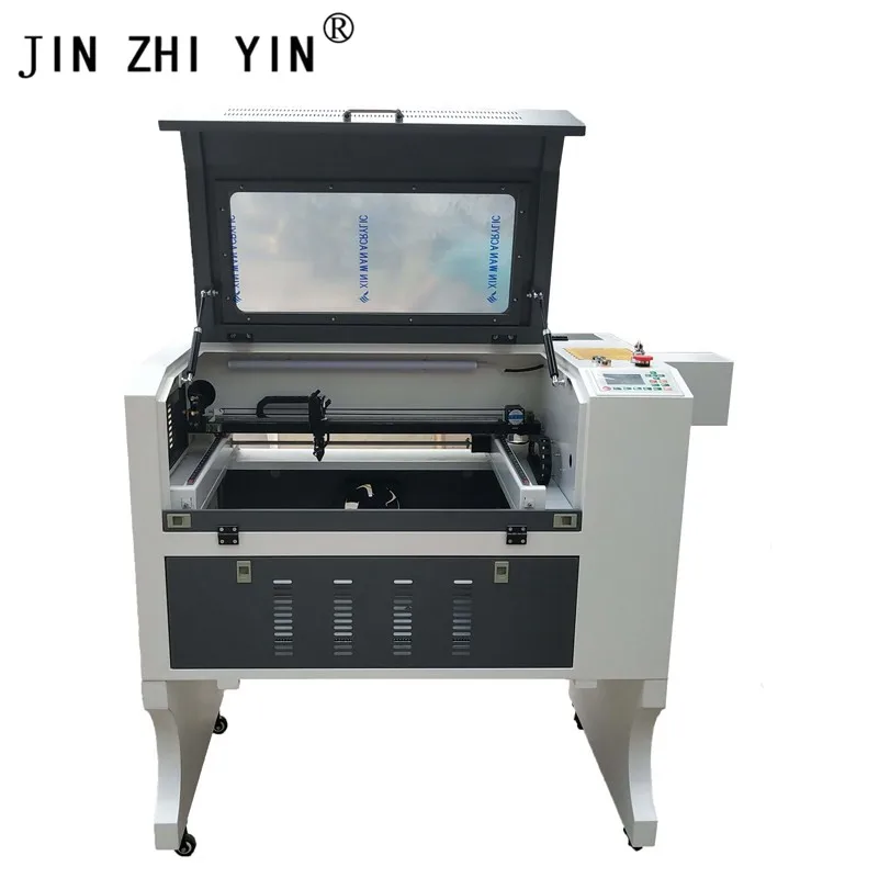 

Laser engraver TS4060 80W Ruida 6442s system laser engraving machine with double work table