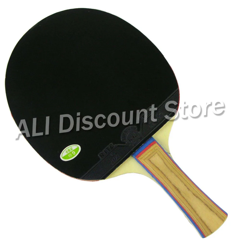 RITC 729 الصداقة 1020 # بالنقاط ، في تنس طاولة مضرب بينغ بونغ Shakehand مقبض طويل FL