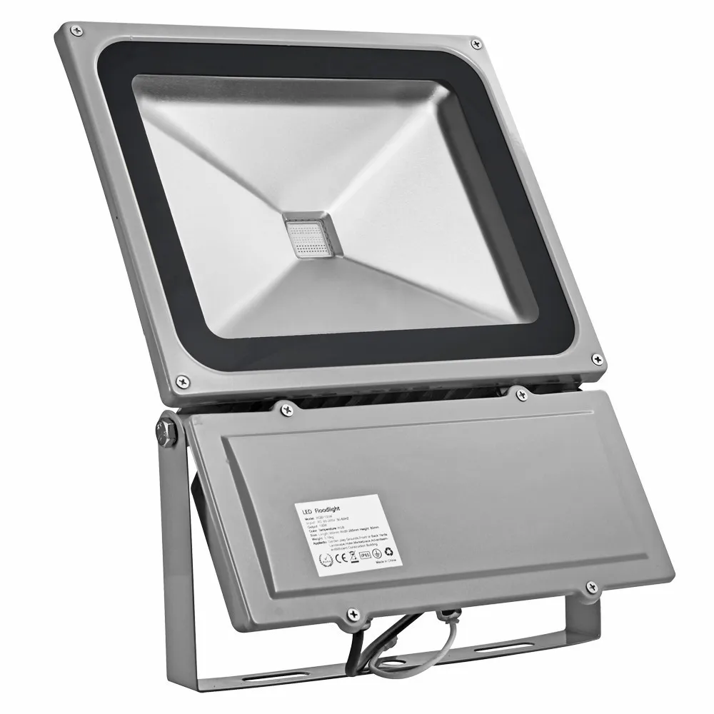 6pcs 100W RGB LED Floodlights Outdoor Waterproof Flood Light Wash Floodlight Spotlight Lighting With Remote Controller AC85-265V 6pcs 100W RGB LED Floodlights Outdoor Waterproof Flood Light Wash Floodlight Spotlight Lighting With Remote Controller AC85-265V