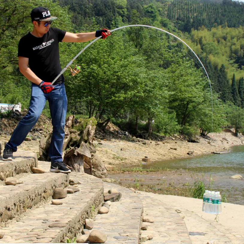Fishing Rod Spinning 2.1M 2.4M 2.7M 3.0M 3.6M Portable Telescopic Fishing Rod Fish Hand Fishing Tackle Sea Rod Ocean rod