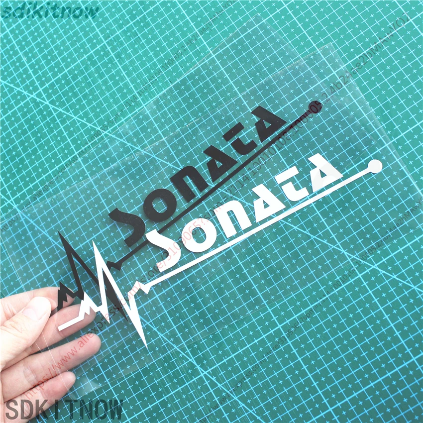 

7x20cm Heart Car Sports Decal Sticker Styling Windows Door Decoration For hyundai sonata 2011 2012 2018 2015 2016 accessories