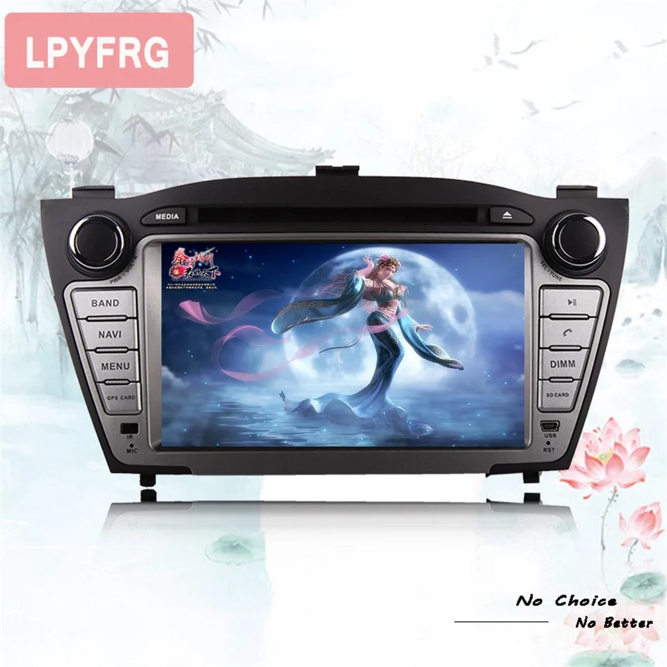Discount 2 din 1024*600 Android 9.0 4G+64G for Hyundai IX35 Tucson 09 2010 2011 2012 2013 2014 car Gps dvd player With Stereo video audio 5