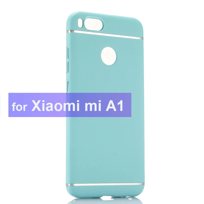 WeeYRN de lujo Xiao mi A1 mi A1/mi 5X Funda de protección completa cubierta de plástico duro caso mate xiao mi rojo mi nota 5A primer