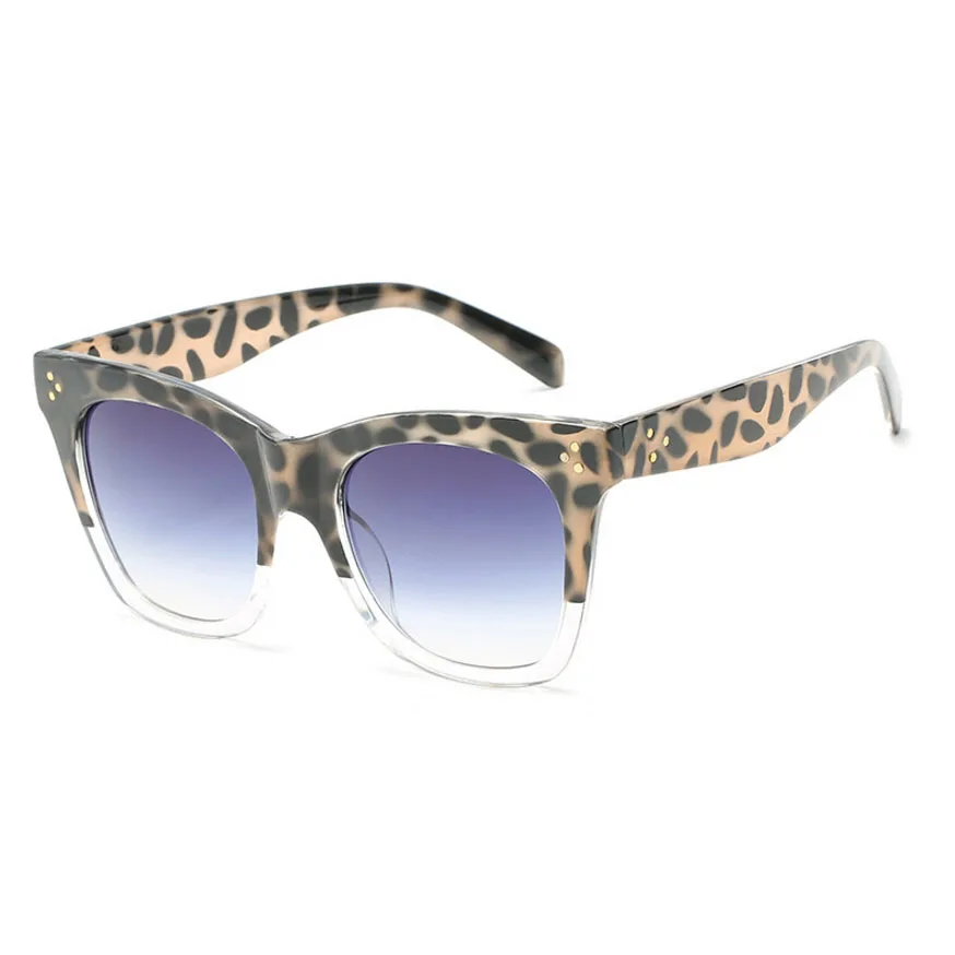 Iboode классический глаз кошки солнцезащитные очки Для женщин Винтаж негабаритных градиент солнцезащитные очки женские роскошные дизайнерские UV400 солнцезащитные очки - Цвет линз: 3