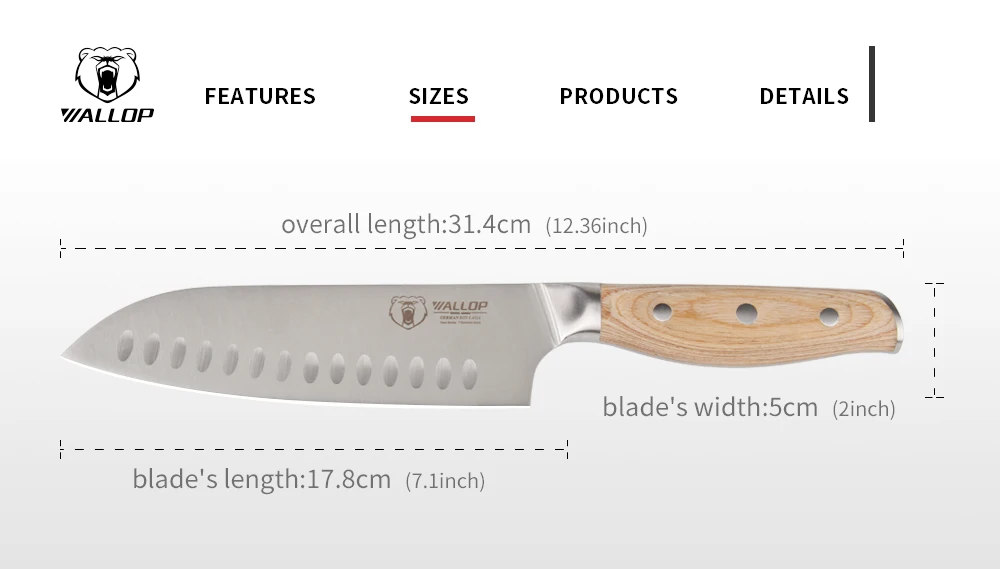 kitchen knife santoku knife japanese meat cutter_19
