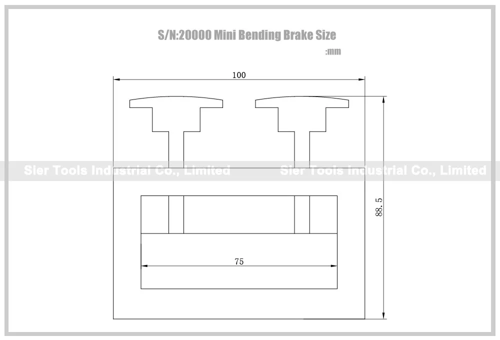 /S/N: 20000 мини гибочный тормоз/SIEG гибочный станок/ручной гибочный пресс