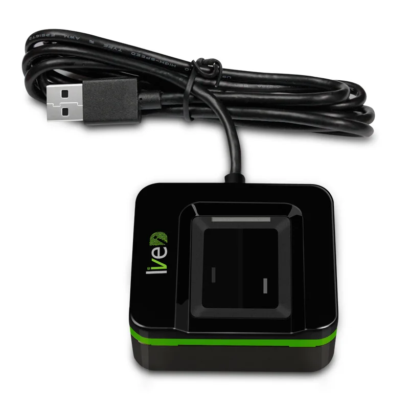 

PIV Mobile FAP20 Certificated Biometric USB Fingerprint Reader Live20R FBI Standard Compliance Livecan Fingerprint Scanner