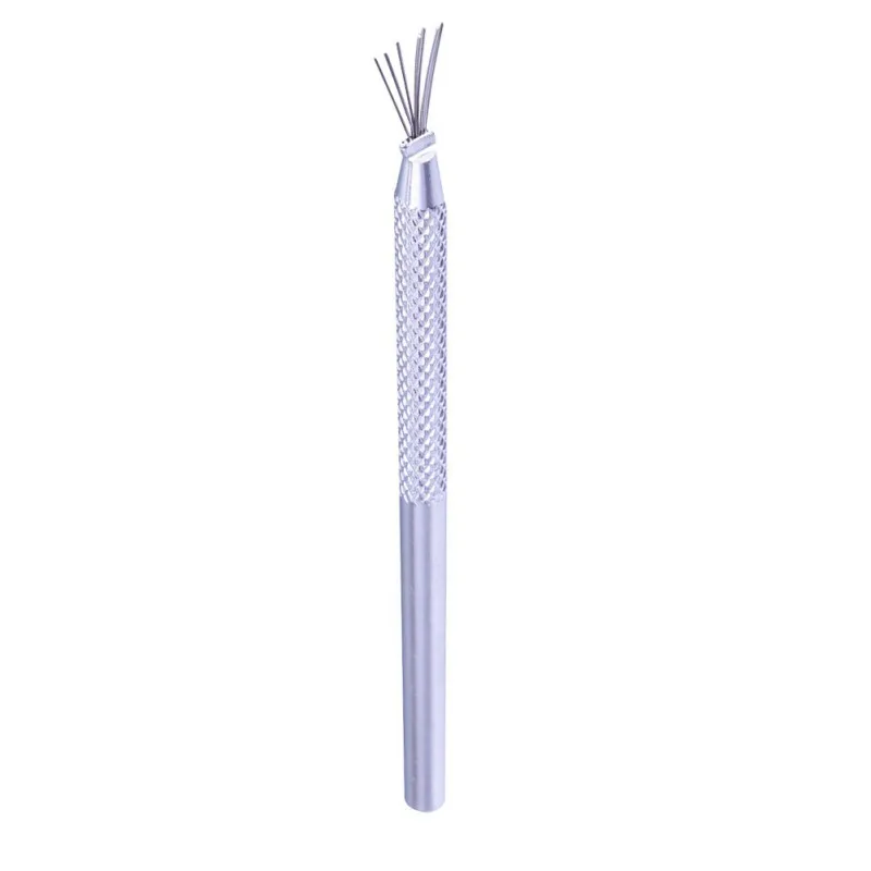 2019 7 Pin Polymer Clay Sculpting Modeling Tool Feather Wire Texture Pottery Ceramics Tools Texture Brush Tools Strong Wire New 2019 7 Pin Polymer Clay Sculpting Modeling Tool Feather Wire Texture Pottery Ceramics Tools Texture Brush Tools Strong Wire New