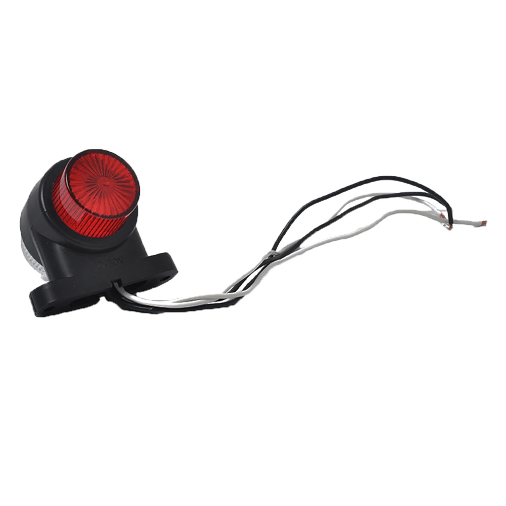 8 LED Forklift Truck RED+WHITE Warning Lamp Safety Working Light 10-24V IP68