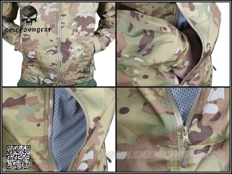 Военная тактическая куртка для мужчин EMES мягкая оболочка куртка открытый светильник Тактический с капюшоном дышащая куртка Мультикам EM6873