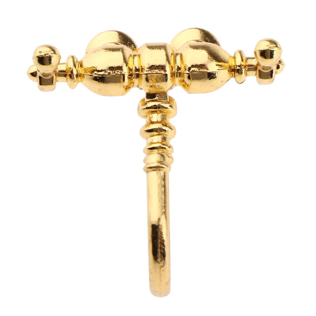 1/12 Dollhouse Miniature Golden Water Faucet Mixer Tap, for Bathroom Bathtub Kitchen Sink Decoration
