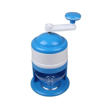 

Newly Portable Hand Crank Manual Ice Shaver Crusher Shredding Snow Cone Maker Machine Tool VA88