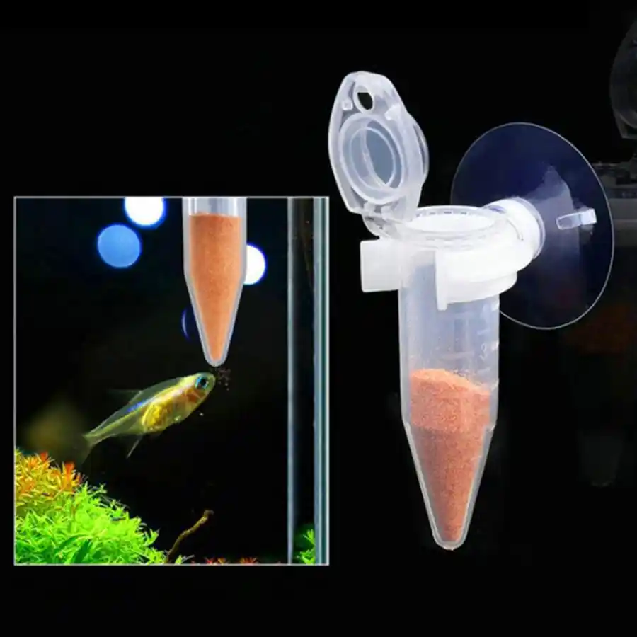 Durable Transparent Aquarium Shrimp Larvae Feeding Tube Fish
