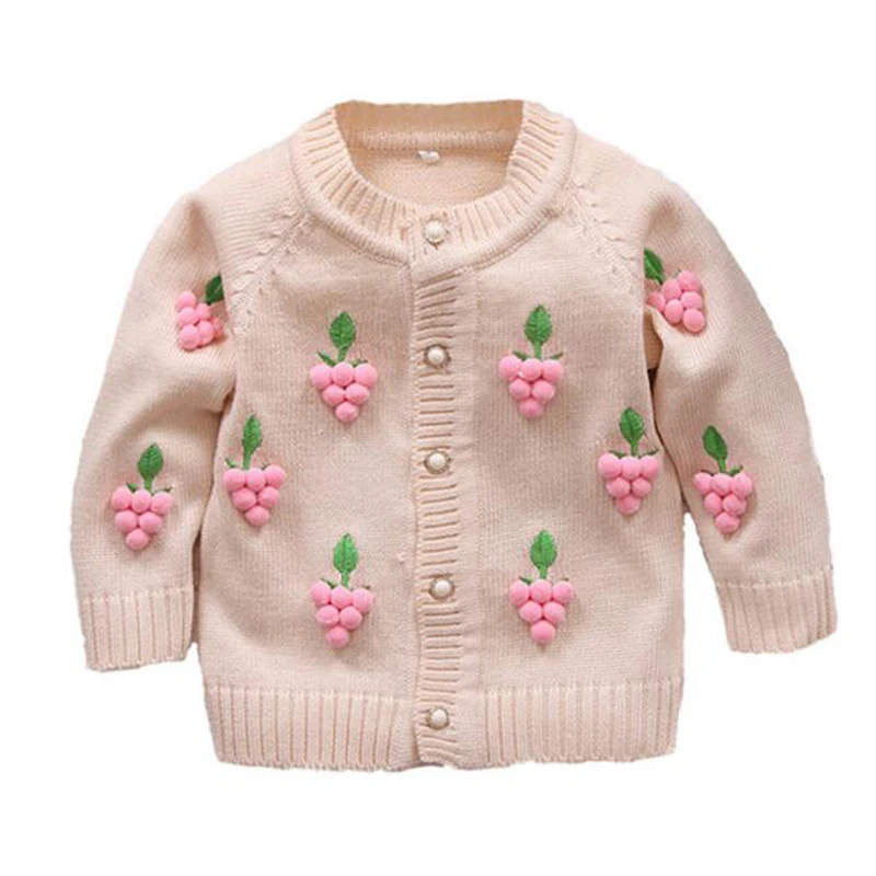 Children sweater Baby coat Kids Sweater Baby Jacket Knitted Pattern Girl Outwear Winter Autumn coat Clothes