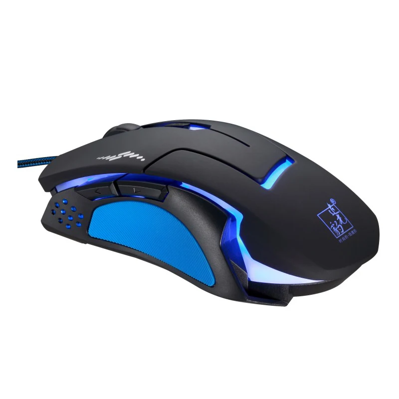  USB Optical Wired Gaming Mouse Mice For Computer PC Laptop Pro Gamer Mouse Dota 2/ LOL black/ white