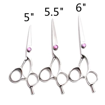 

C9014 5" 5.5" 6" Japan Titanium Customized Logo Hairdresser's Scissors Cutting Shears Thinning Shears Professional Hair Scissors