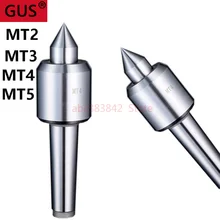 1Pcs Precision MT1/MT2/MT3/MT4/MT5 Rotary Live Center Morse Taper Shaft CNC Lathe Center 60 Degree for High Speed Turning lathe for high precision activity center mt3 mohs 3 live center carbide for lathe machine revolving thimble rotary s top