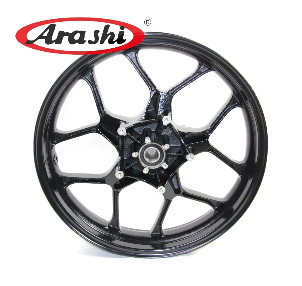 Передний обод колеса Arashi YZF R1 2015 2017 для YAMAHA 2016 глянцевый черный 15 16 17 колесный