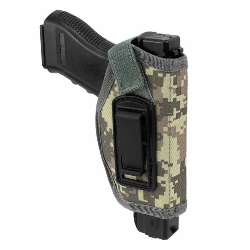 

6 Colors Outdoor Hunting Sports Nylon Tactical All Compact Subcompact Pistols Waist Concealed Belt Holster