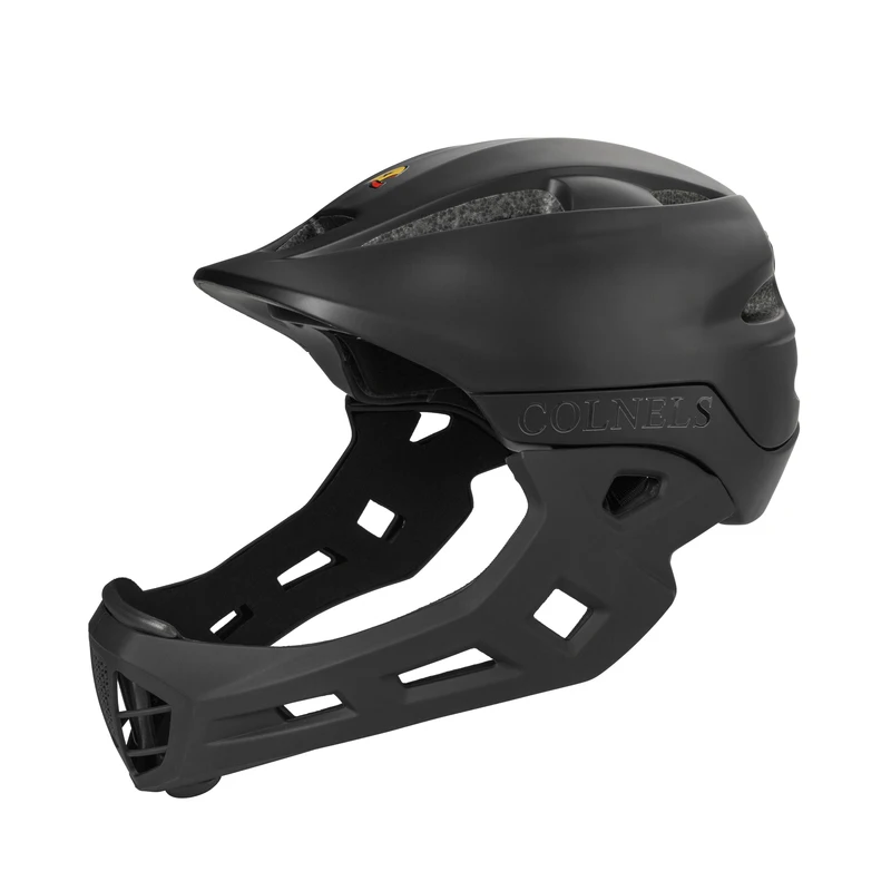 

With tail lights full face Kids MTB bicycle Helmet children downhill Mountain road bike helmet casque velo red Cycling Helmet