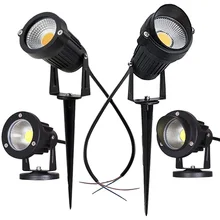 Уличный светодиодный УДАР Лампа для газона 5W 10W LED Сад Ландшафтный свет AC220V110V 12V