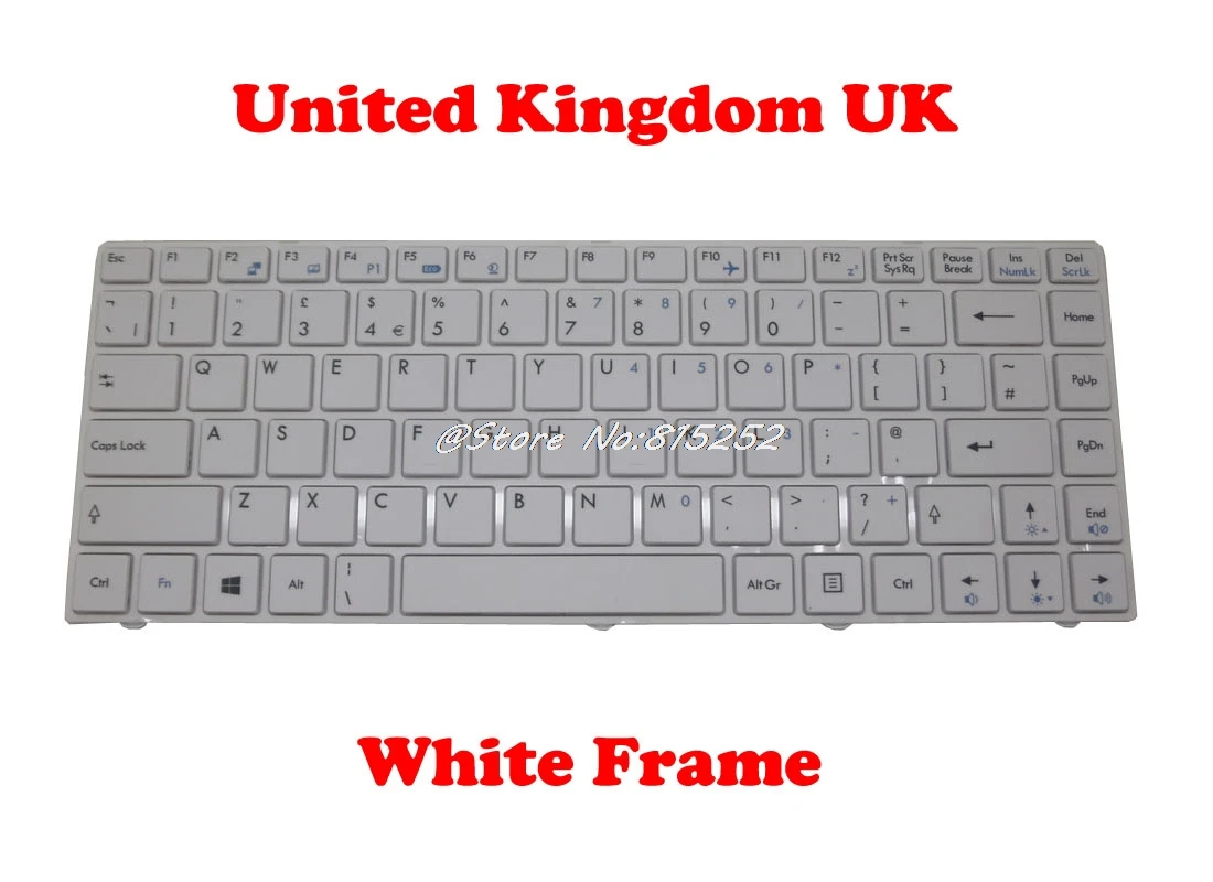 UK Клавиатура TI для MSI CR420 CR460 V111822BK1 защитный чехол мобильного телефона турецкий S1N