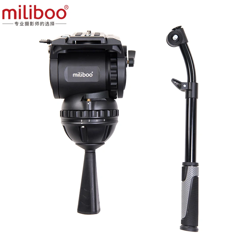 US $549.00 Miliboo M8 Professional Broadcast Movie Video Fluid Heads Load 15 Kg Heavy Duty Tripod Camera Stand With 100mm Bowl