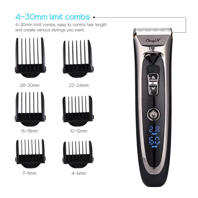 hair clipper with 30mm comb