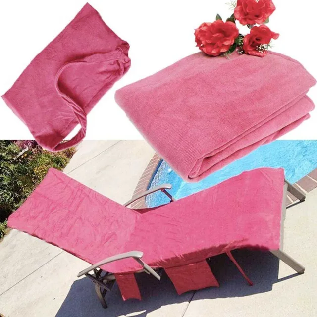 210x73 cm transat compagnon serviette de plage microfibre double