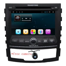 Quad core font b Android b font 6 0 2 din car dvd player for SsangYong