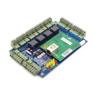 

Web.2004 TCP/IP Network Access Control Board for 4 Doors with Software by PC Browser Mobile Phone Operated Door Control Panel
