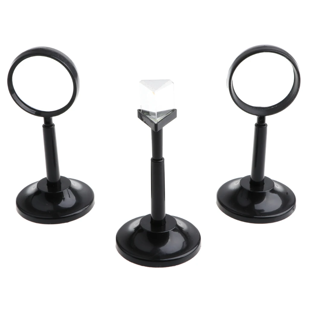 Physical Optical Experiment Tool Kids Concave Lens Convex Lens Prism Children Science Learning Toys 
