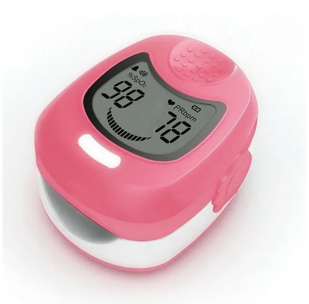 

CONTEC CMS50QA Pediatric Fingertip Blood Oxygen Pulse Oximeter Monitor For Children and Baby 3 color with Rechargeable Battery
