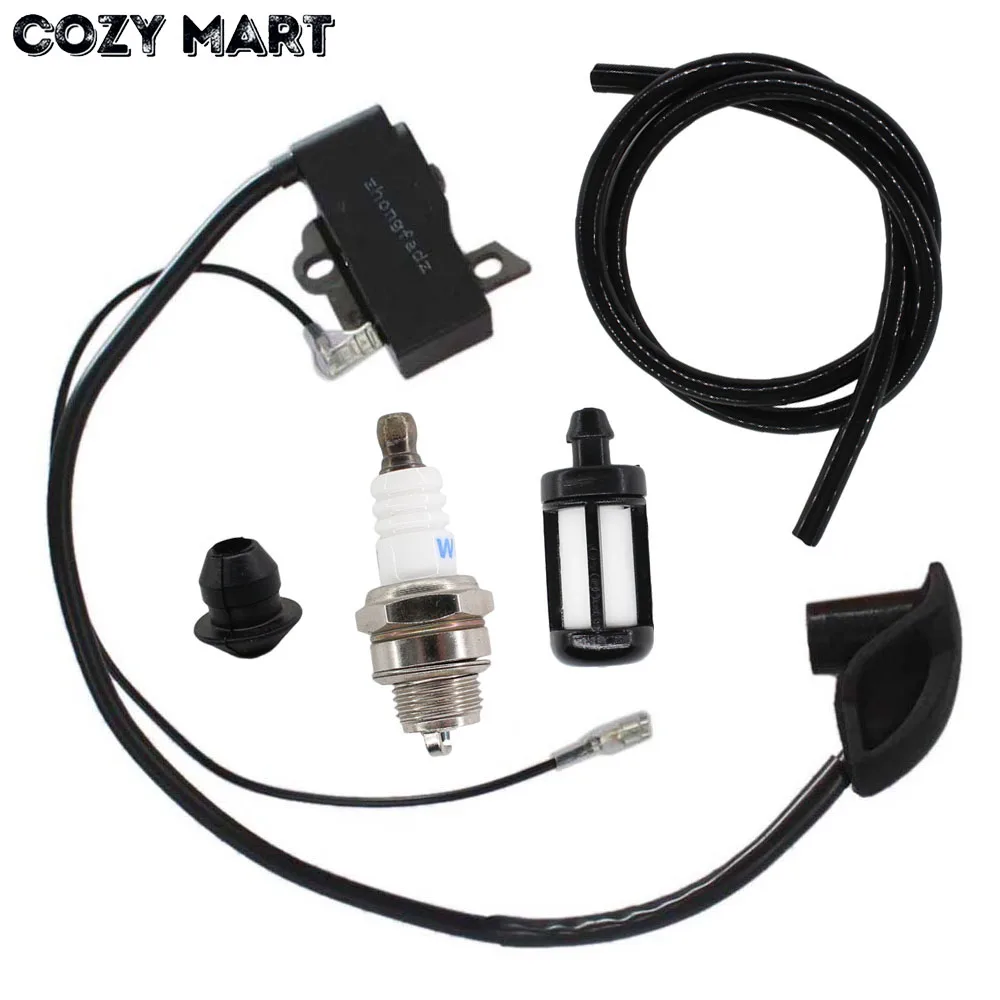 Модуль катушки зажигания f STIHL FS120 FS200 FS020 FS202 TS200 FS250 FS300 FS350 BT121 BT120 R триммер Weedeater 4134