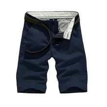HOT 2019 Summer Cotton tactical Tooling Multi pocket Solid bermudas masculina Cargo Desert Jungle short trousers Men