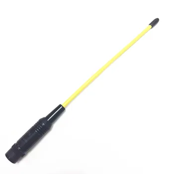 

OP X701 Yellow Two-segment Antenna 144/430MHZ BNC for ICOM V8 V82 V85 for kenwood TK208 TK308 TH22AT TH42AT