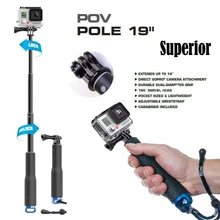 Селфи палка Go Pro hero 7 hero 5 селфи палка ручной монопод для Gopro hero 8 hero 4 xiaoyi Yi 4K SJCAM SJ4000 Спортивная камера